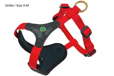 Dog Harness FOLLOW "Start" red-black