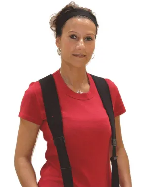 Neoprene Suspenders Black