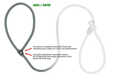 Detail of Retriever Leash BLITZ