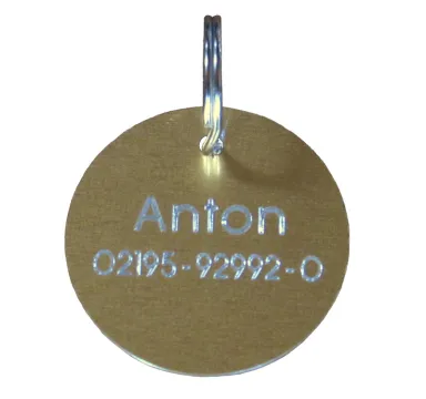 Aluminium Namensschild INDIVIDUELL