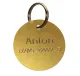 Aluminium Namensschild INDIVIDUELL