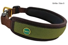 Halsung „FASHION&ldquo; Oliv/Braun