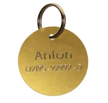 Aluminium Namensschild INDIVIDUELL